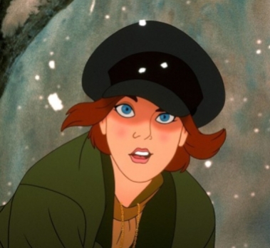 Anastasia, from the movie of same name, wants nothing more than to find her family, and the place where she really belongs. In a classic Oliver Twist narrative, she sets out with this dream in mind, only to be conned by two men wishing to make a nice mint off of her uncannily similar appearance to a certain Russian princess. (But they couldn't possibly be the same person!) While Anastasia exhibits many of the Orphan's good qualities, she also has some of its less favorable traits, including a cynicism that drives others away from her when they start to get too close for comfort.