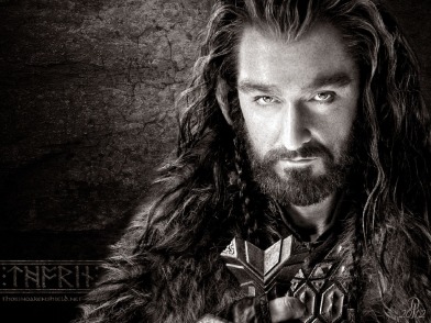 Thorin is a Hero among dwarves. He is strong, diligent, and virtuous. However, arrogance gets the better of this dwarf when he quests to restore the throne of his father in "The Hobbit", nearly to the destruction of all he holds dear. In the end, he must give up it all to restore his honor, and the balance between the factions at war.